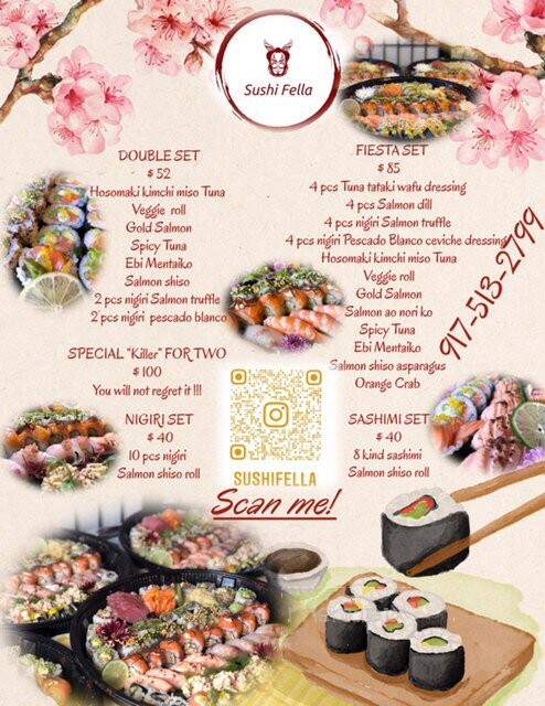 Sushi Fella - Jackson Heights, NY menu_pic