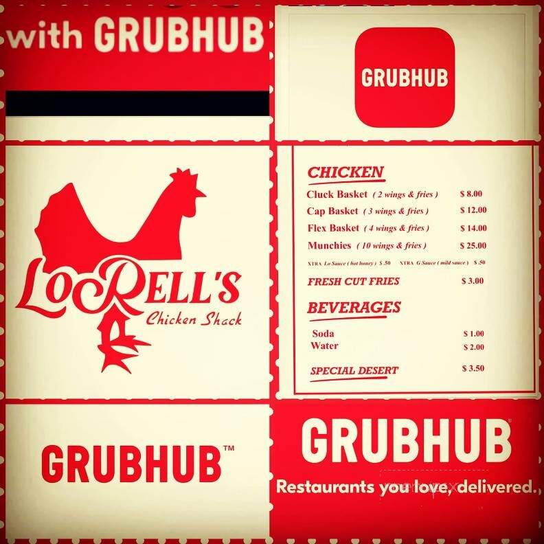 LoRell's Chicken Shack - Portland, OR menu_pic