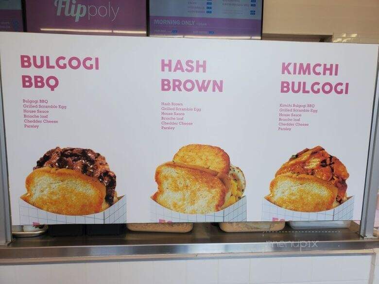 Flippoly - Irvine, CA menu_pic