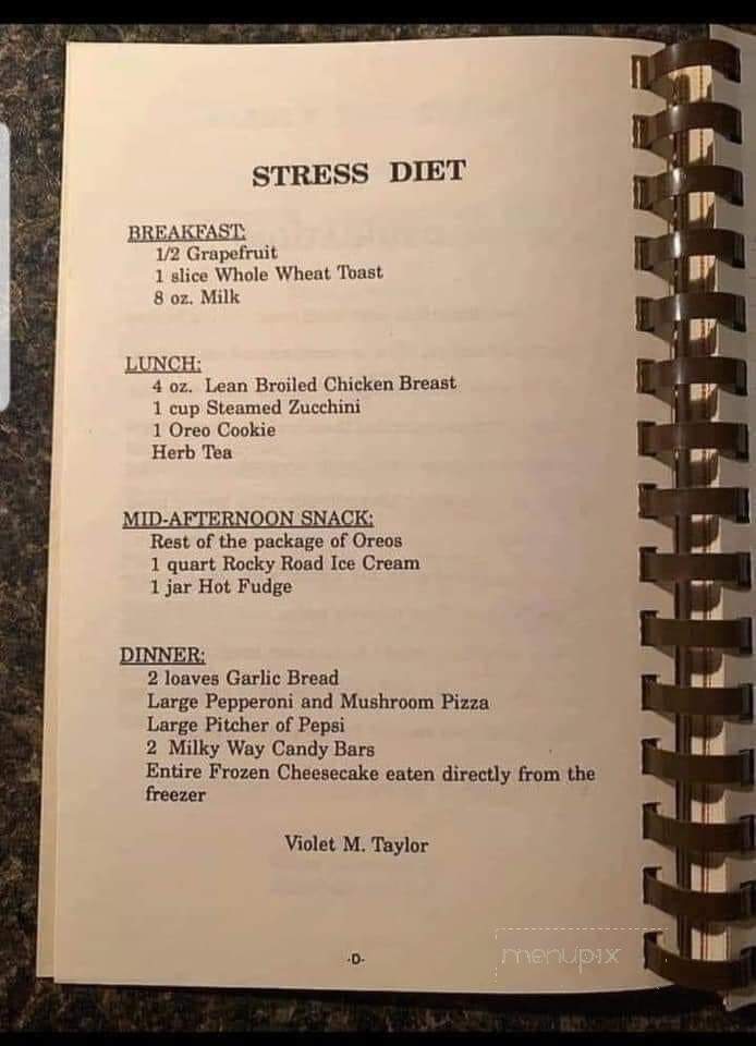 A Step Up Lounge - Dallas, TX menu_pic