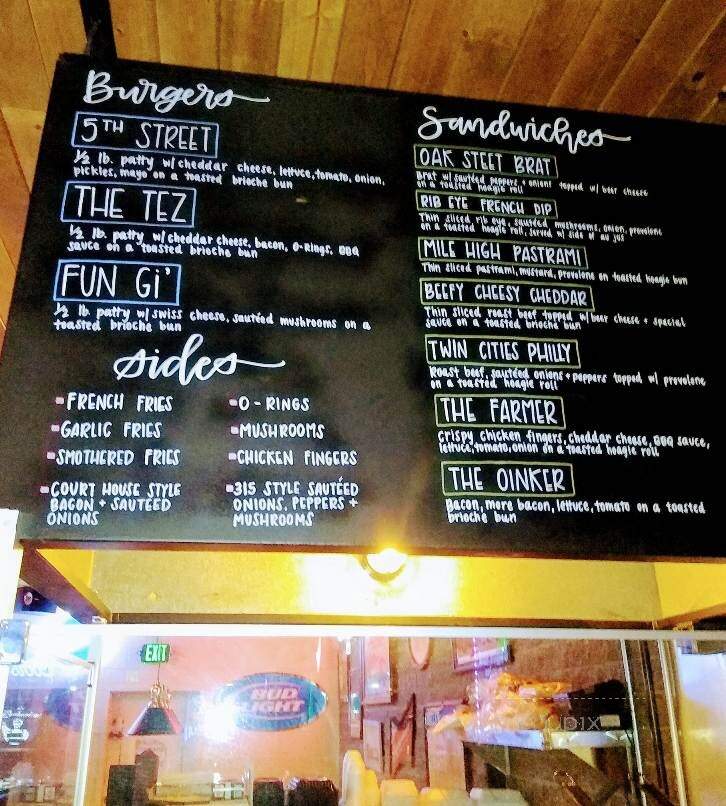 Cortez Room - Marysville, CA menu_pic