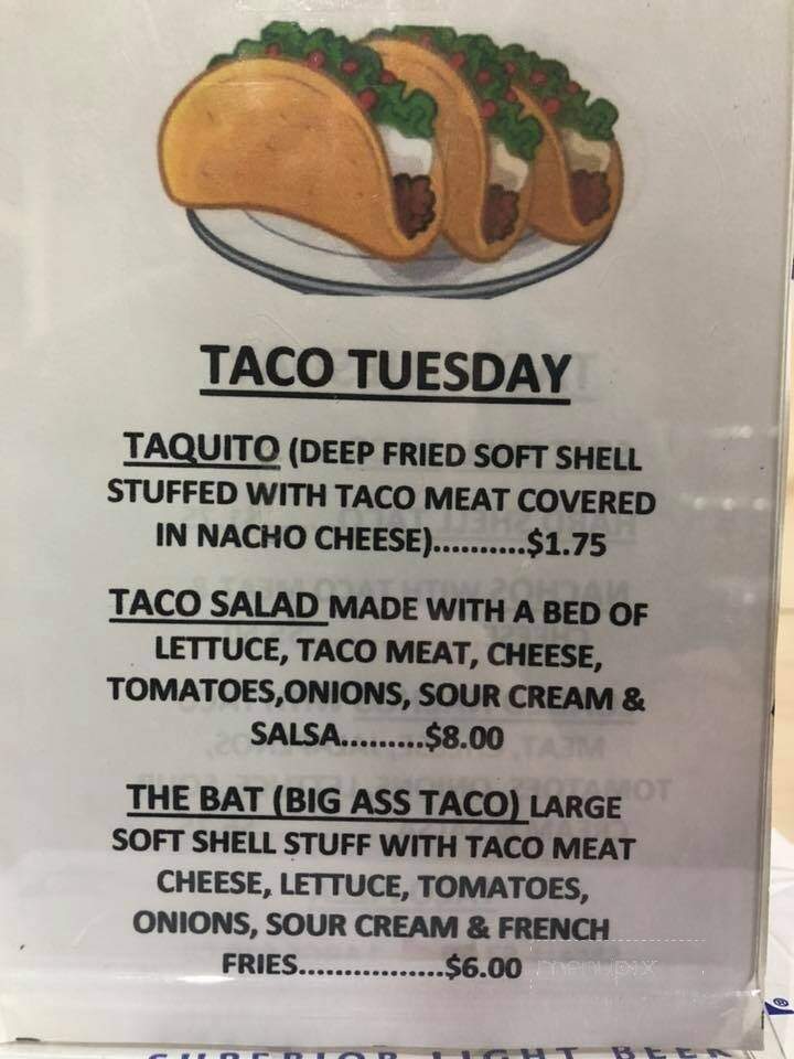 Woodlands - Mayport, PA menu_pic