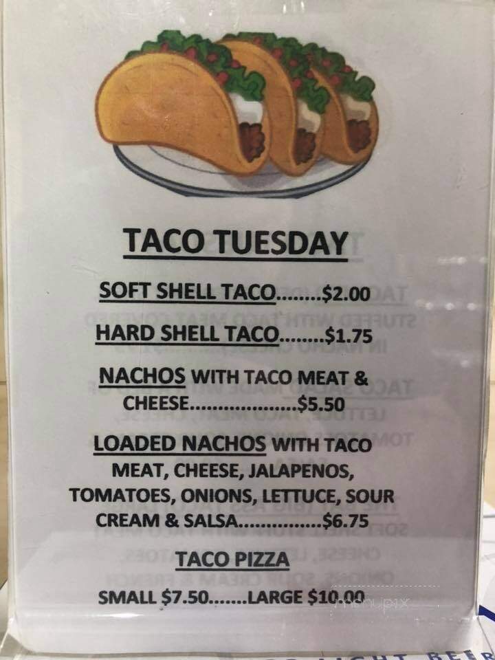 Woodlands - Mayport, PA menu_pic