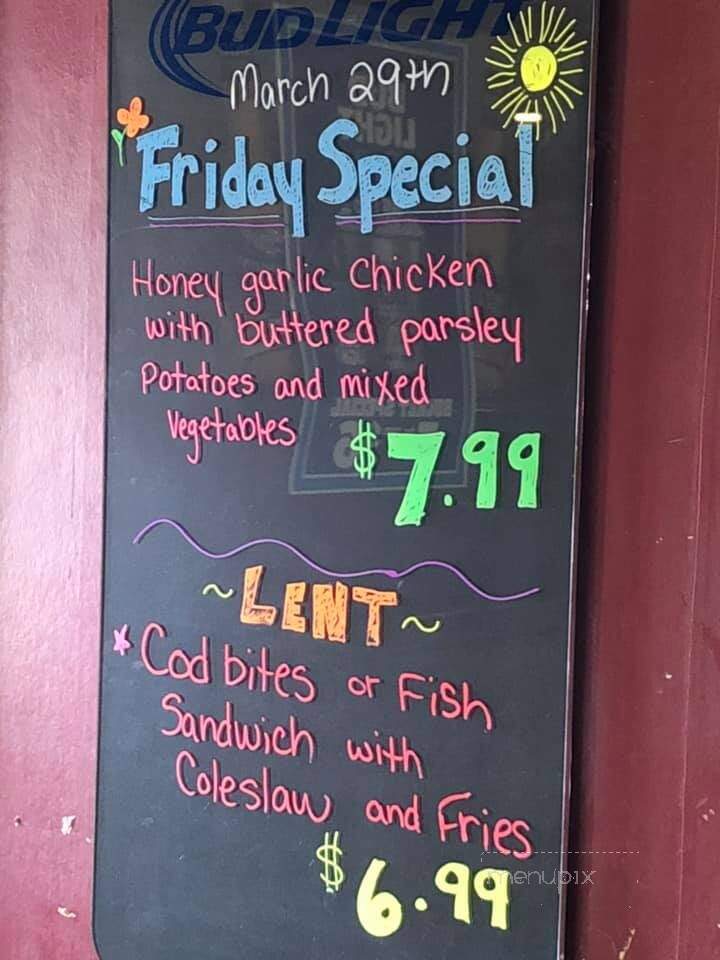 Woodlands - Mayport, PA menu_pic