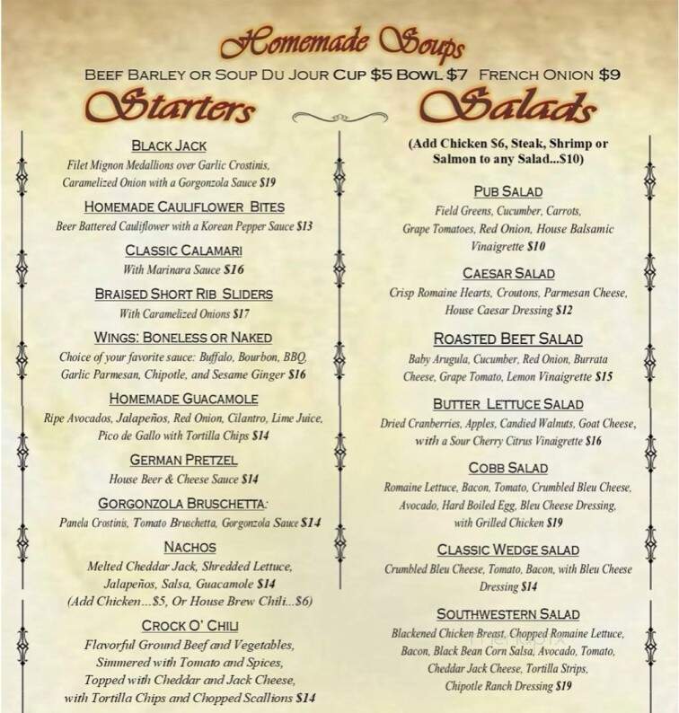 Long Valley Inn - Long Valley, NJ menu_pic