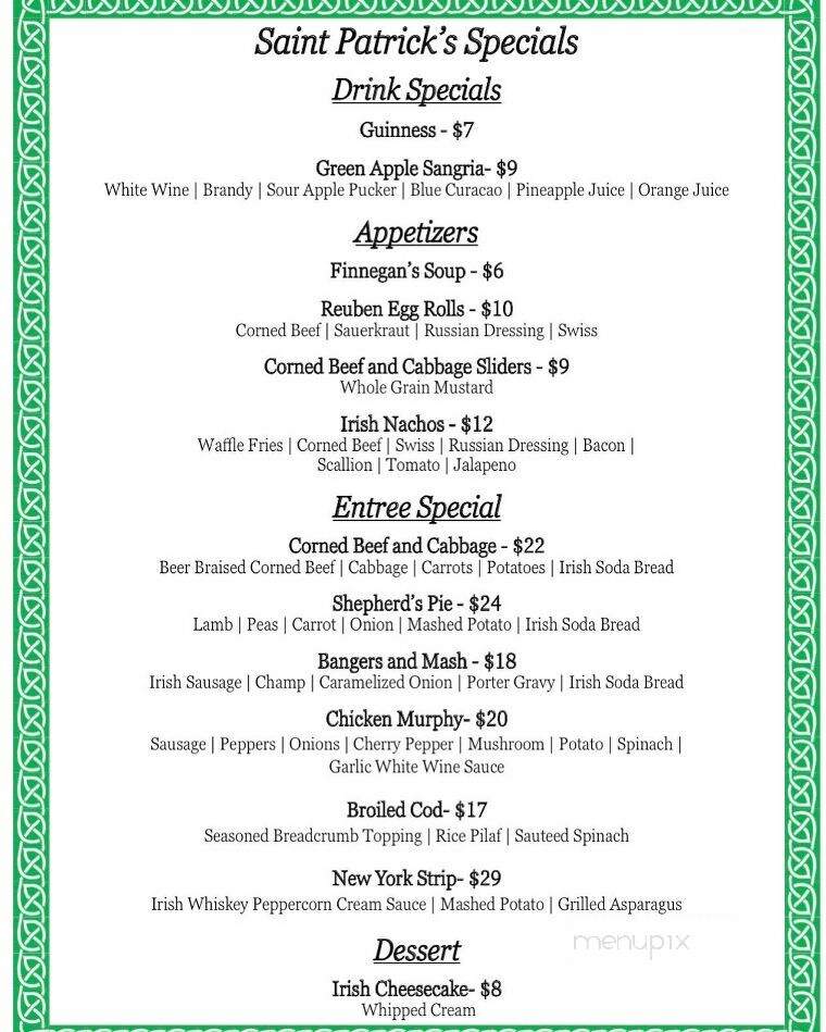 Long Valley Inn - Long Valley, NJ menu_pic