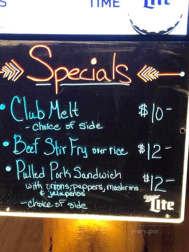 Double Barrel Saloon - Fairview, MT menu_pic