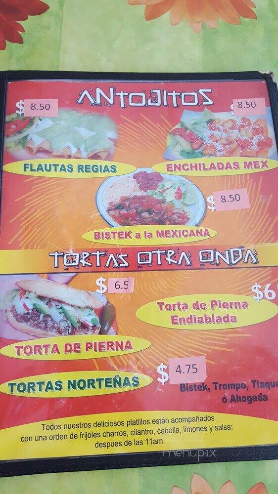 Taqueria Monterrey Chiquito - Houston, TX menu_pic
