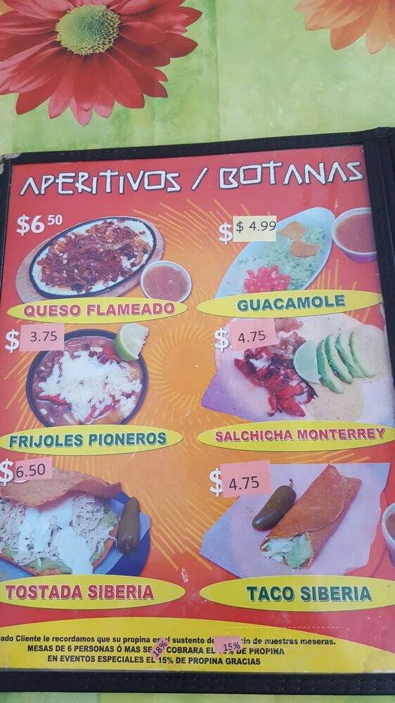 Taqueria Monterrey Chiquito - Houston, TX menu_pic