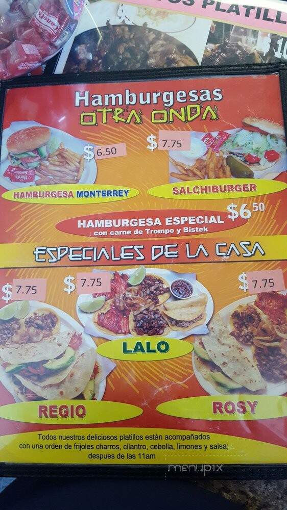 Taqueria Monterrey Chiquito - Houston, TX menu_pic