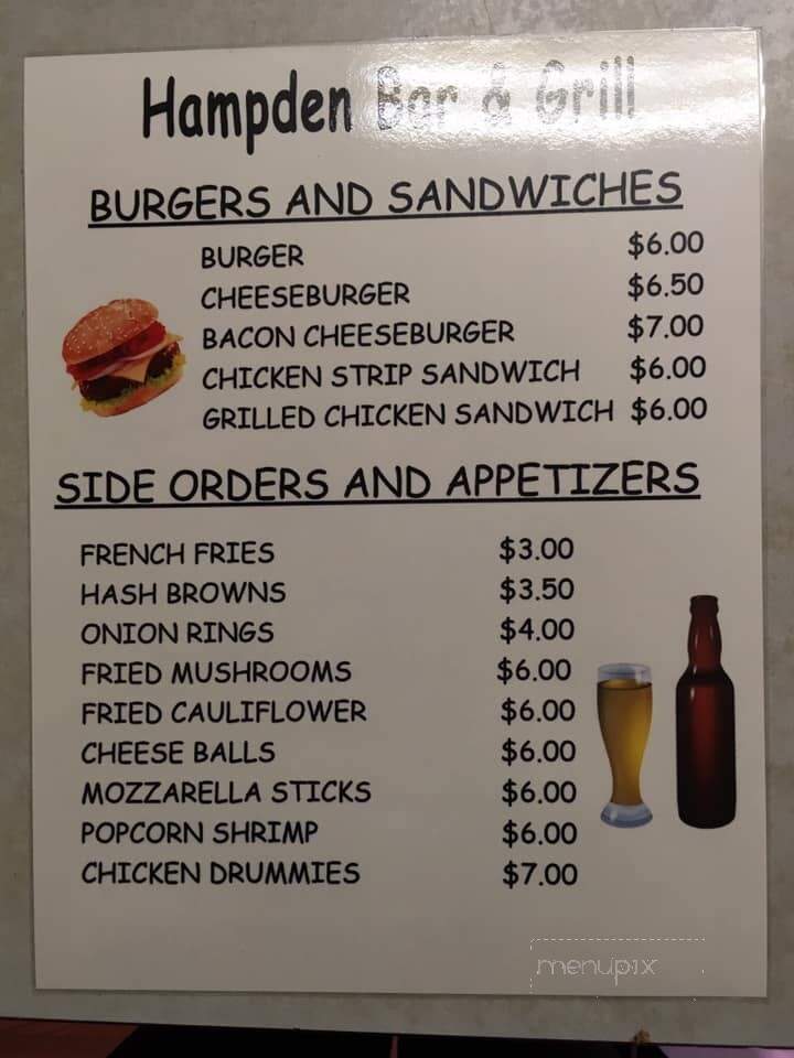 Hampden Bar - Hampden, ND menu_pic