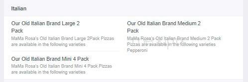 Mama Rosa's Pizza - Mary Esther, FL menu_pic