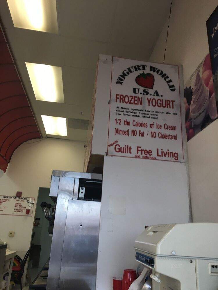 Yogurt World U.S.a. - Petaluma, CA menu_pic