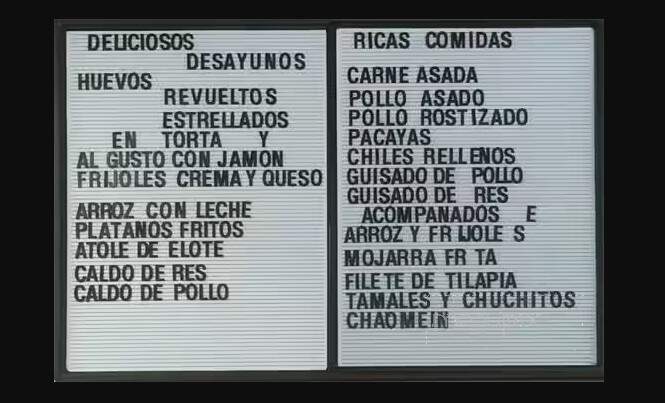 Panaderia Guatemalteca La Unica - Plano, TX menu_pic