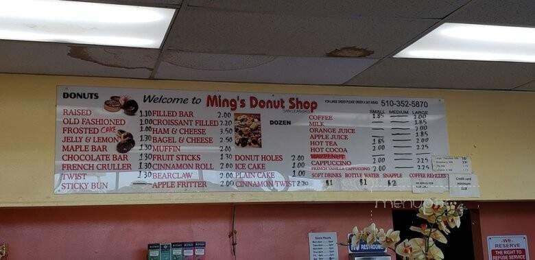 Ming's Donuts - San Leandro, CA