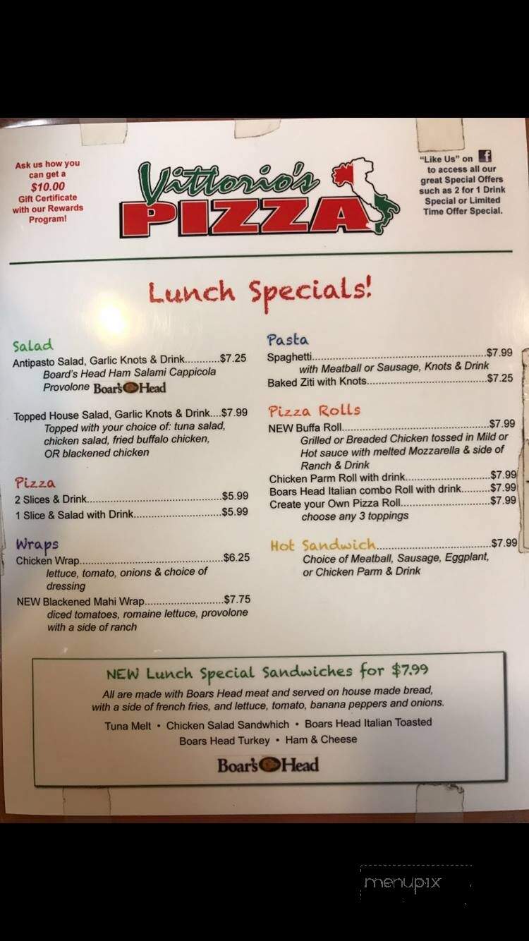Vittorio Restaurant - Delray Beach, FL menu_pic
