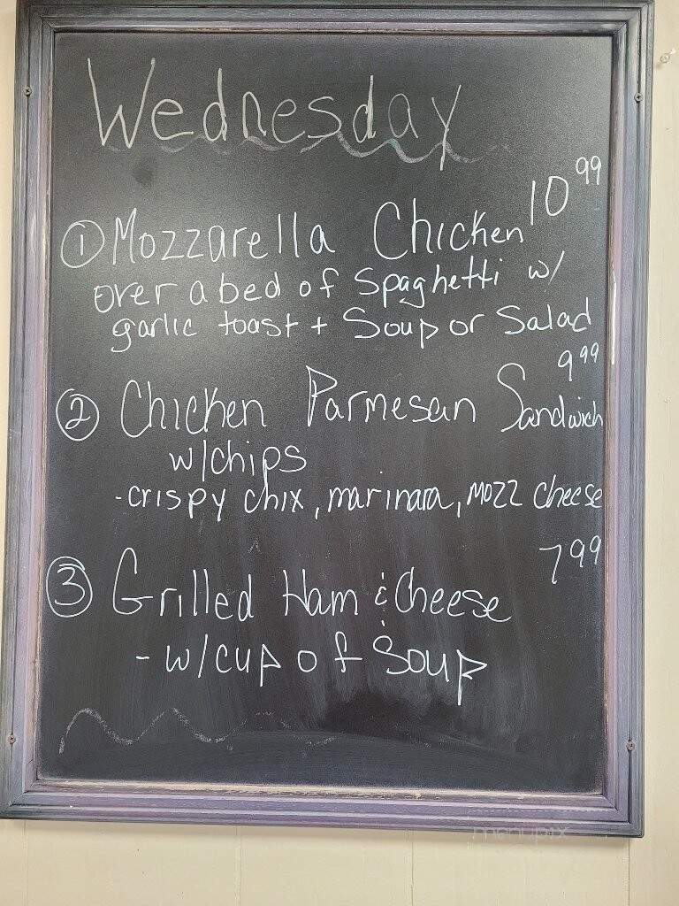 Gilligan's - Cass City, MI menu_pic