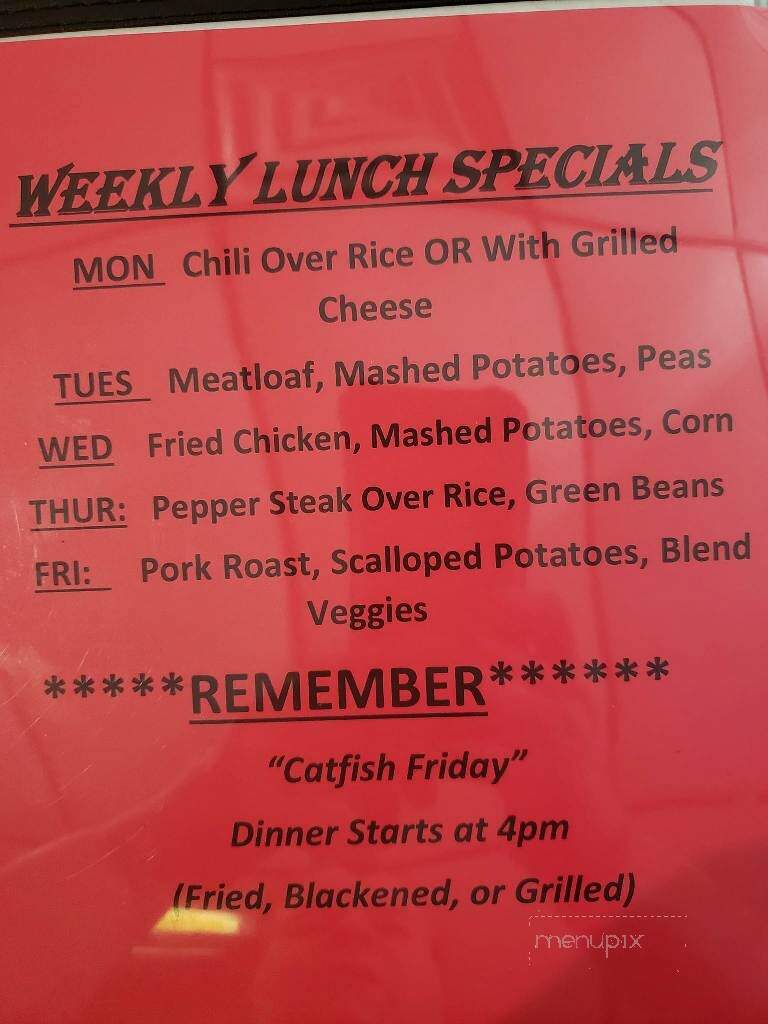 San Ann Restaurant - San Antonio, FL menu_pic
