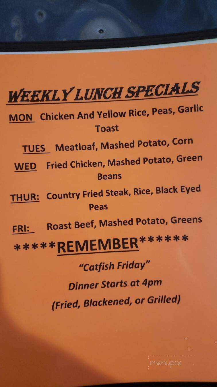 San Ann Restaurant - San Antonio, FL menu_pic