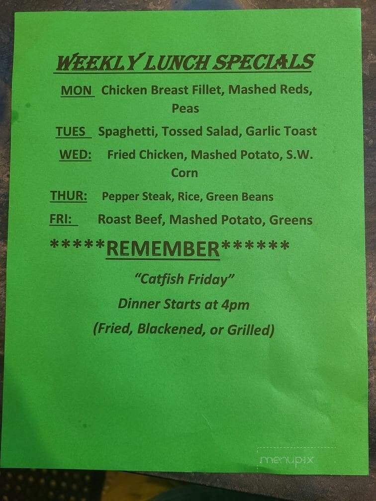 San Ann Restaurant - San Antonio, FL menu_pic