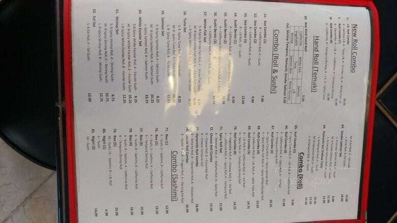 Sushi To Go - Fort Lauderdale, FL menu_pic