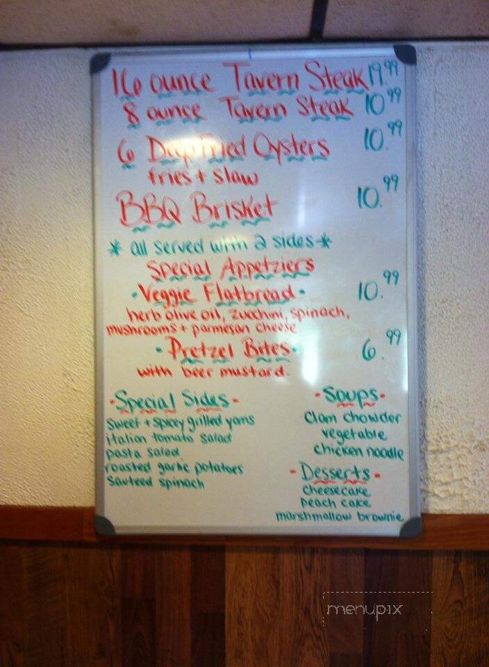 Creekside Kitchen - Graysville, PA menu_pic
