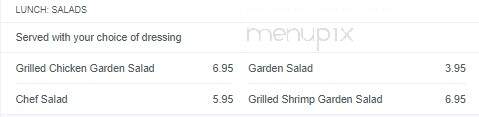 Kitchen Sync at the Eastville Inn - Eastville, VA menu_pic