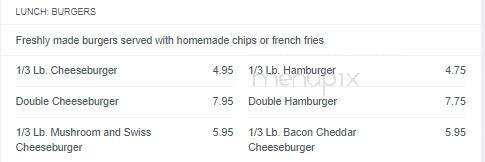 Kitchen Sync at the Eastville Inn - Eastville, VA menu_pic