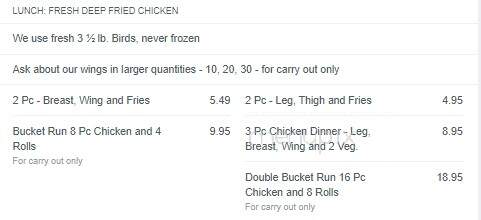 Kitchen Sync at the Eastville Inn - Eastville, VA menu_pic