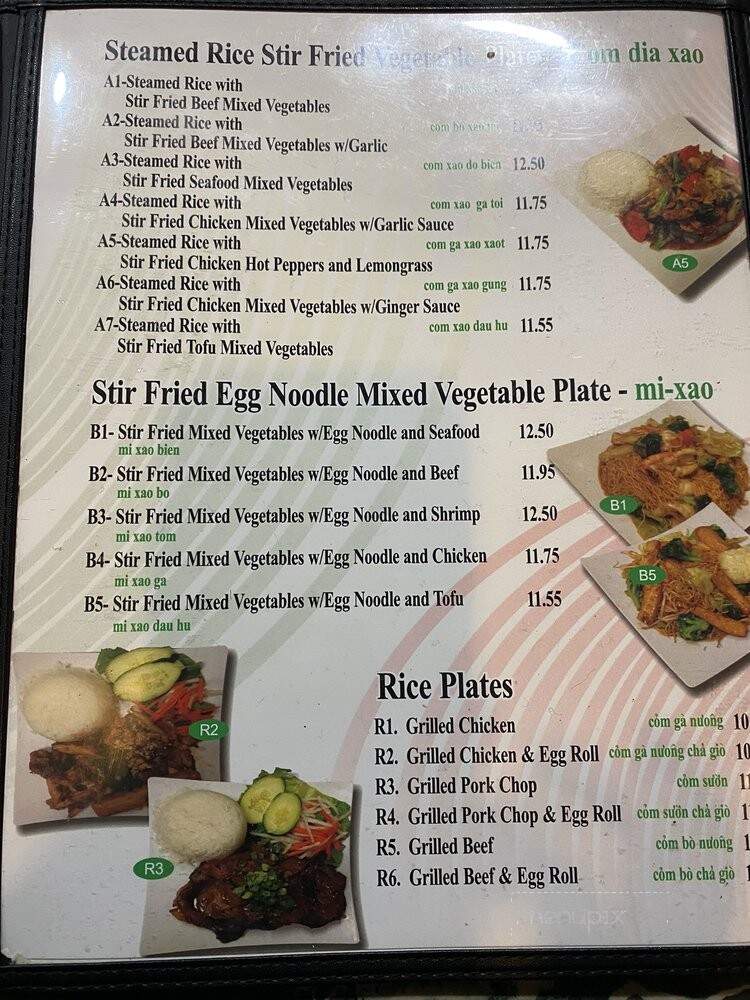 Pho World - Renton, WA menu_pic