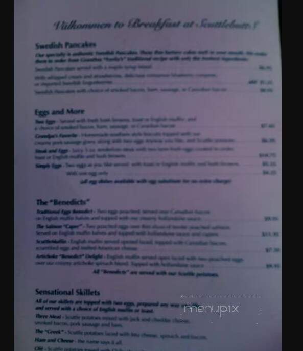 Scuttlebutts - Lake Geneva, WI menu_pic