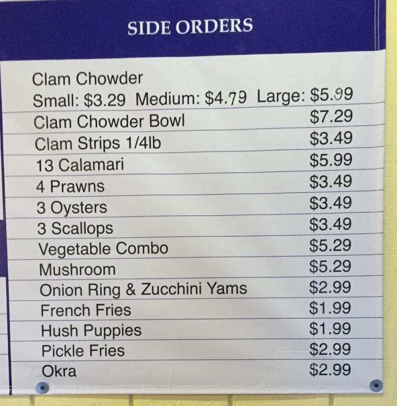 West Coast Fish N Chips - Fresno, CA menu_pic