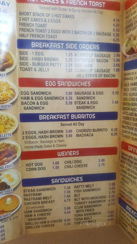 Burger Depot - La Puente, CA menu_pic