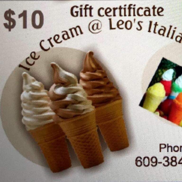 Leo's Italian Ice - Kearny, NJ menu_pic