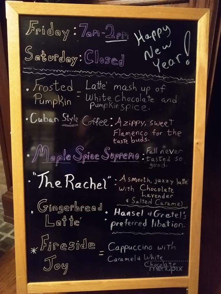 Backhouse Cafe Coffee &Tea - Williamsport, PA menu_pic