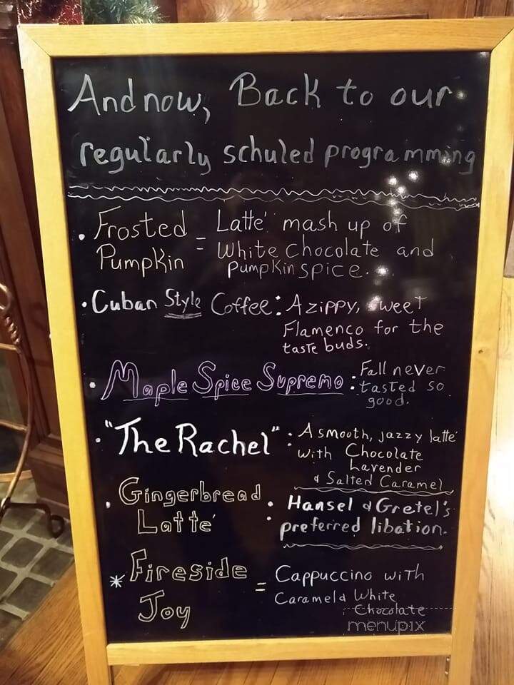 Backhouse Cafe Coffee &Tea - Williamsport, PA menu_pic