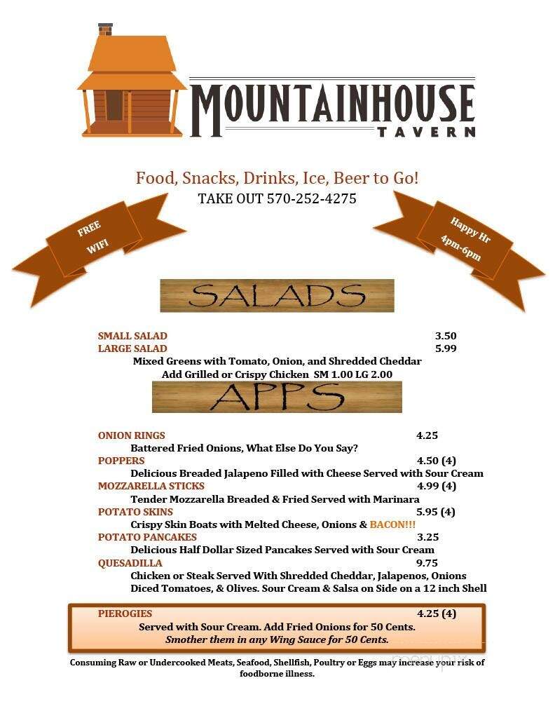 Mountainhouse Tavern - Greentown, PA