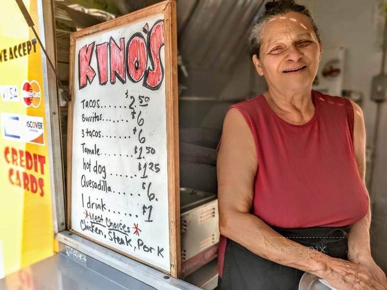 Kino's Tacos - Reading, PA menu_pic