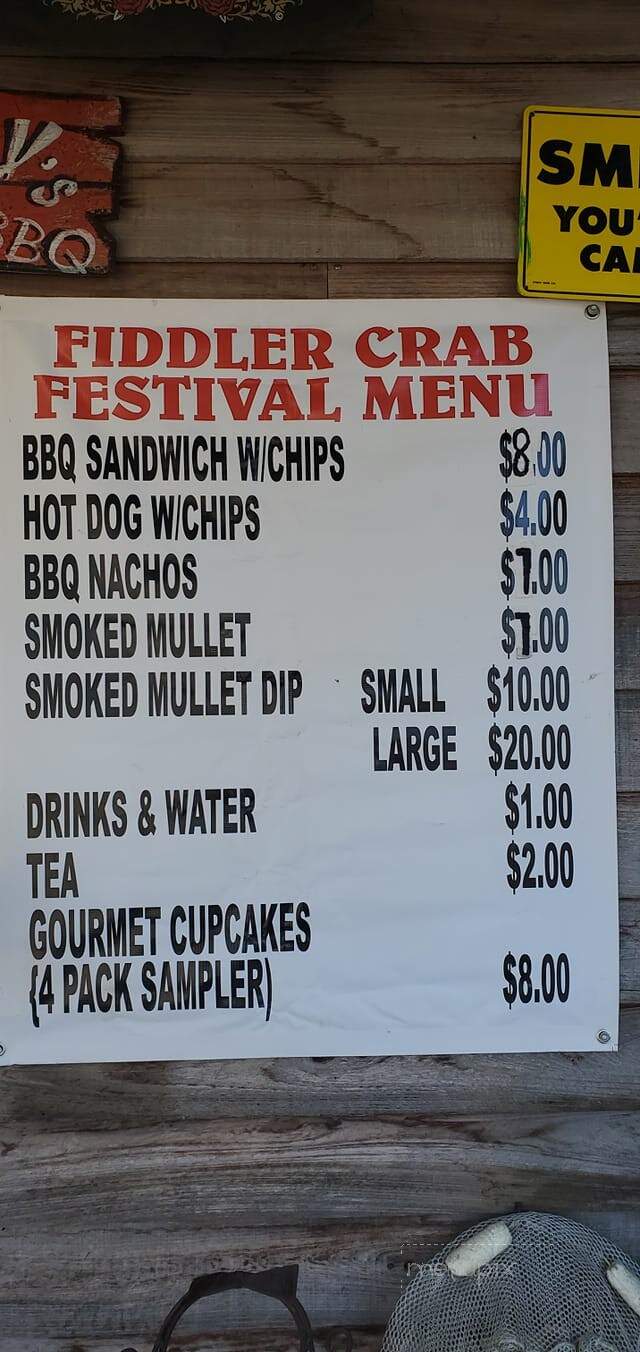 Skullyz BBQ - Steinhatchee, FL menu_pic