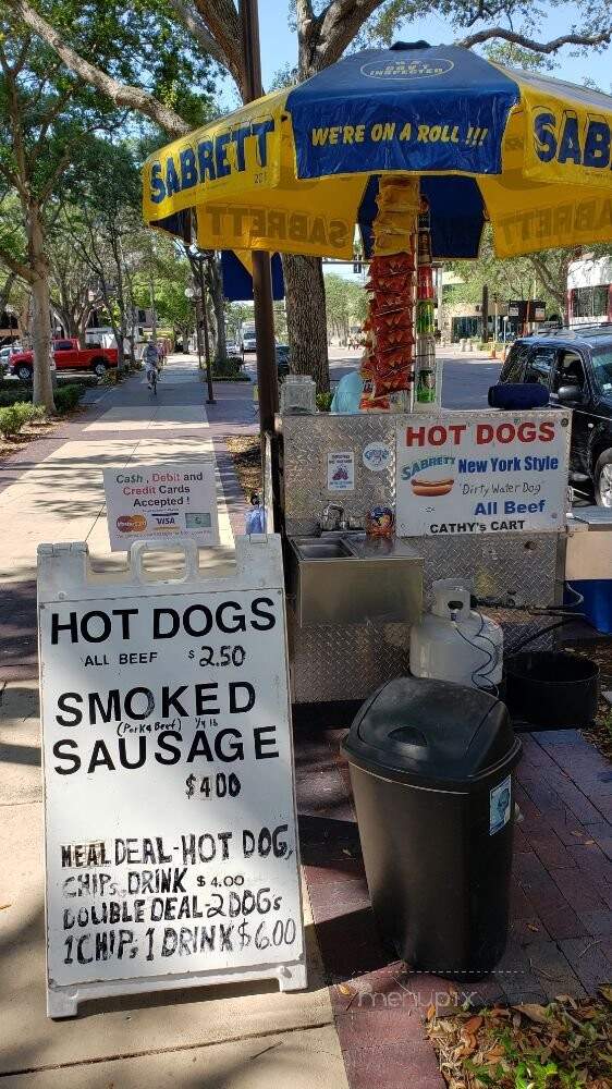 Cathy's Cart - saint peterburg, FL menu_pic