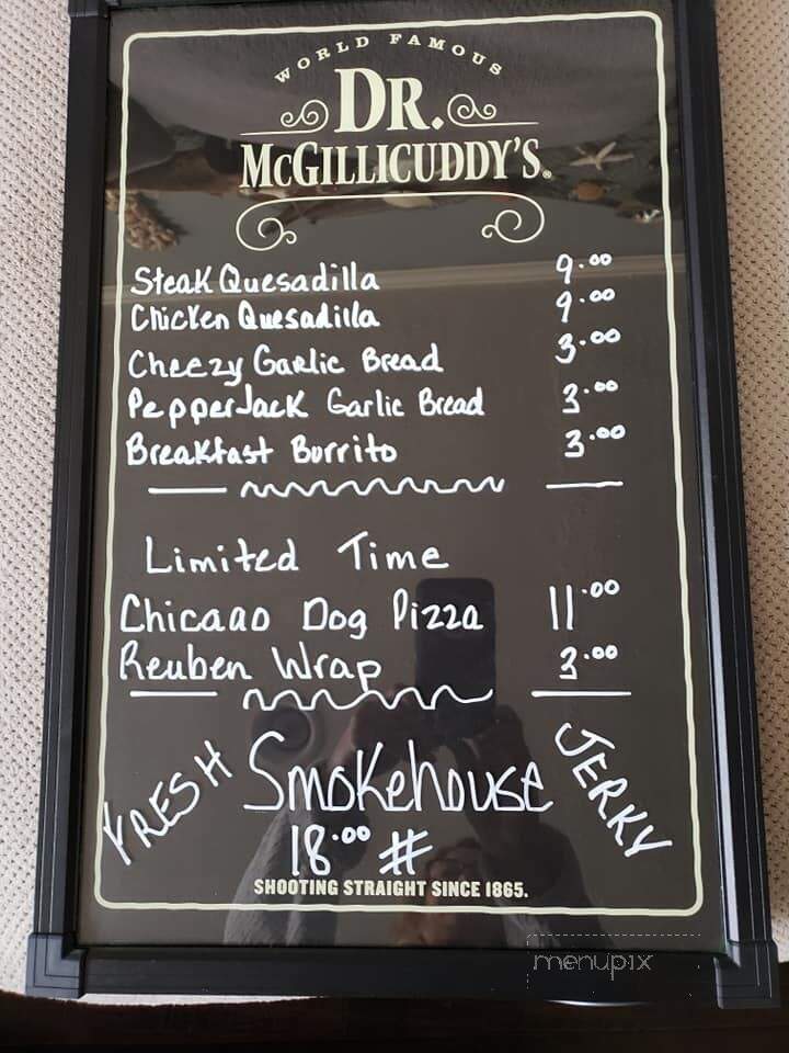 Jerry's Tavern - Oshkosh, WI menu_pic