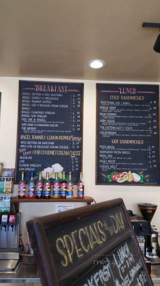 Blue Mountain Bagel - Garden Grove, CA menu_pic