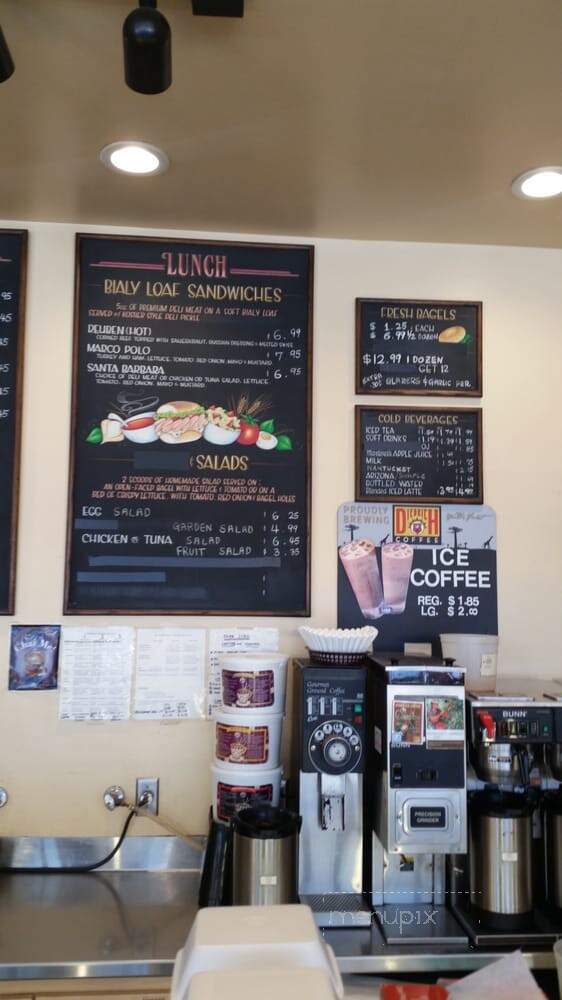 Blue Mountain Bagel - Garden Grove, CA menu_pic
