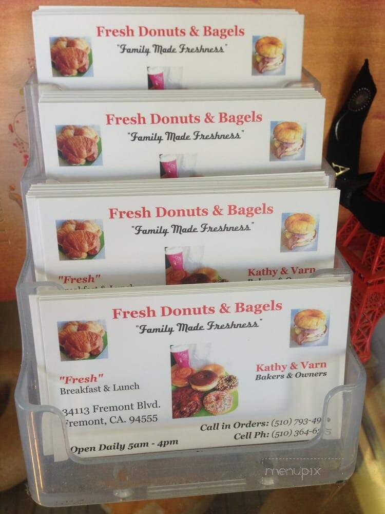 Fresh Donuts & Bagel - Fremont, CA
