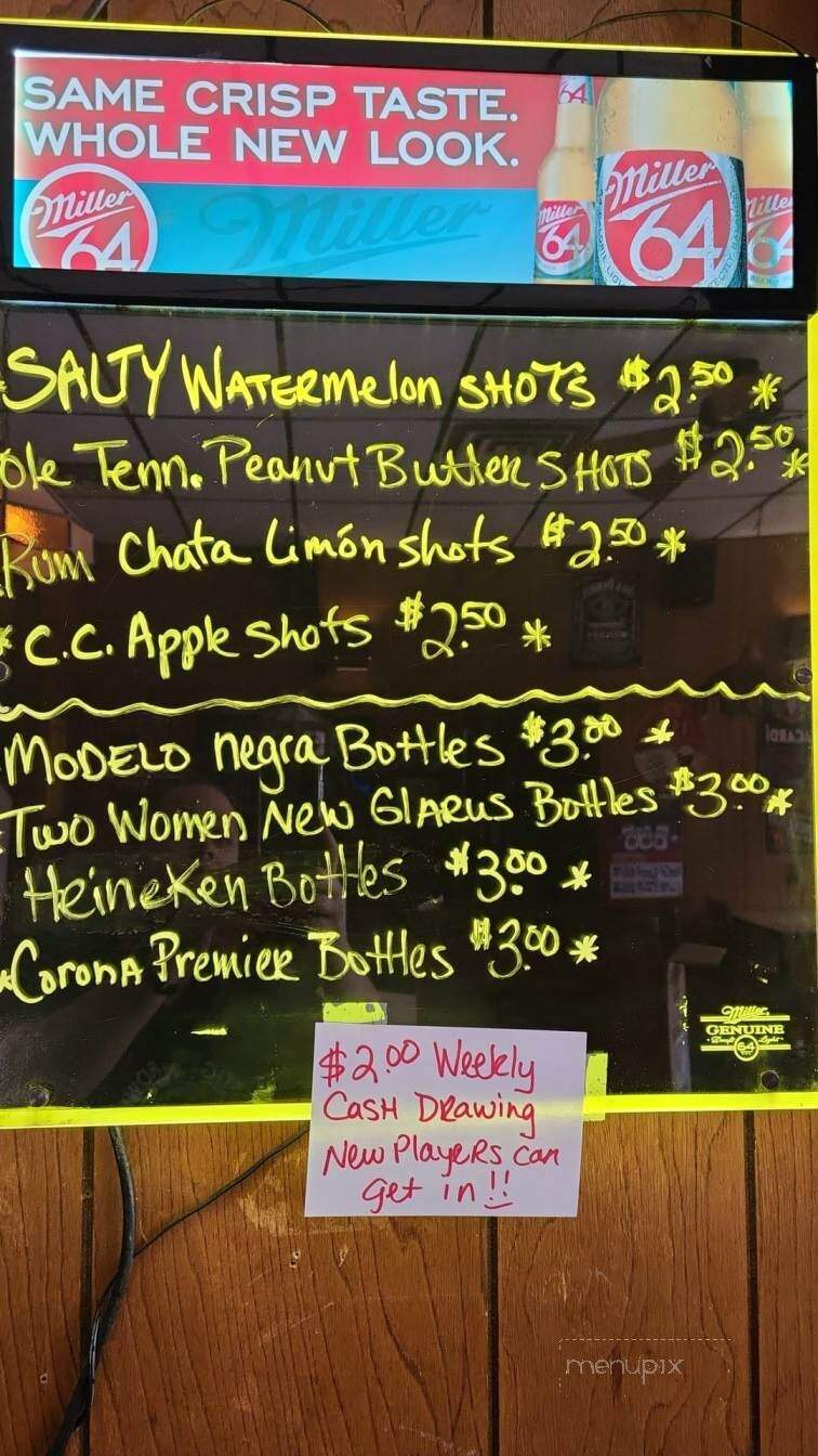 Herbie's Bar - Jefferson, WI menu_pic