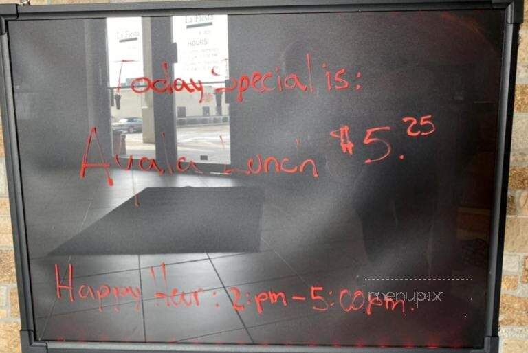 La Fiesta Mexican Restaurant - Arkansas City, KS menu_pic