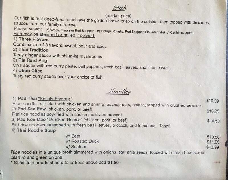 Thai Tradition - Wichita, KS menu_pic