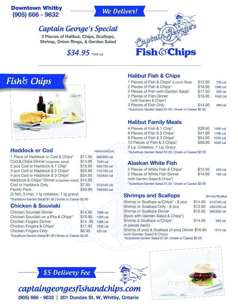 Captain George's Fish & Chips - Port Perry, ON