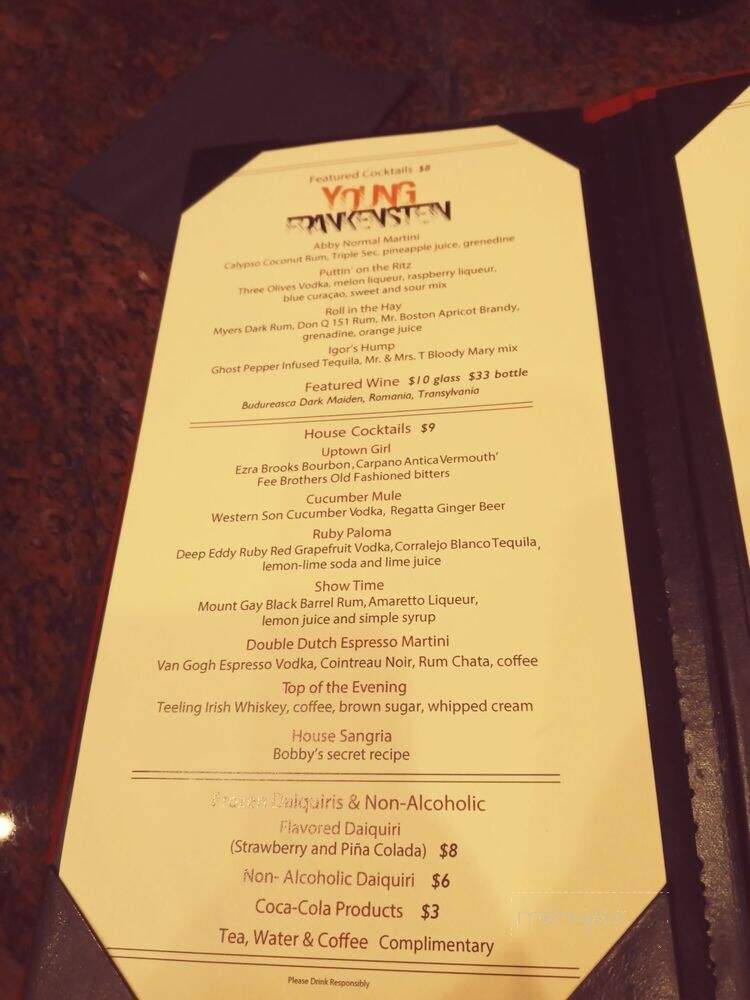 Alhambra Theatre & Dining - Jacksonville, FL menu_pic