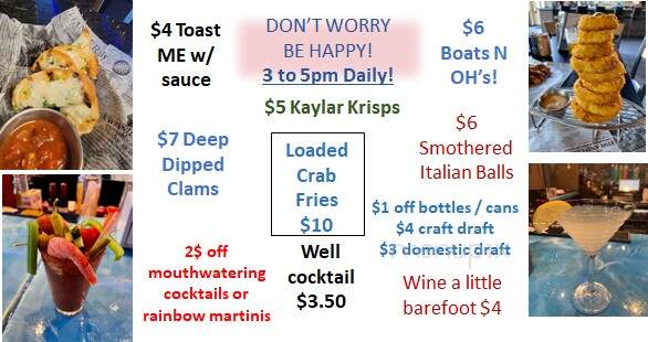 The Wet Clam - Lake Havasu City, AZ menu_pic